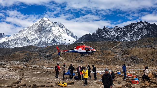 Luxury EBC Trek with Helicopter Fly Back