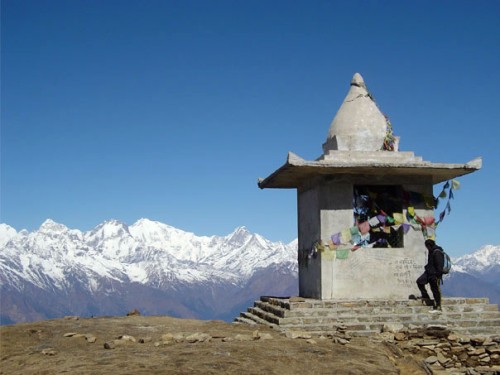 guide in mountain
