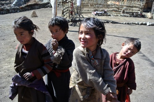 mountain children