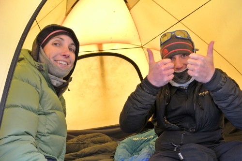 camping at Lobuche