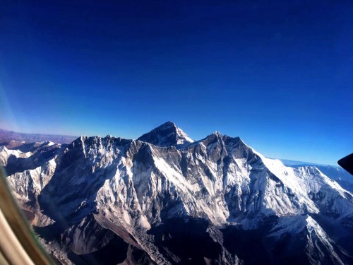 mountain flight views