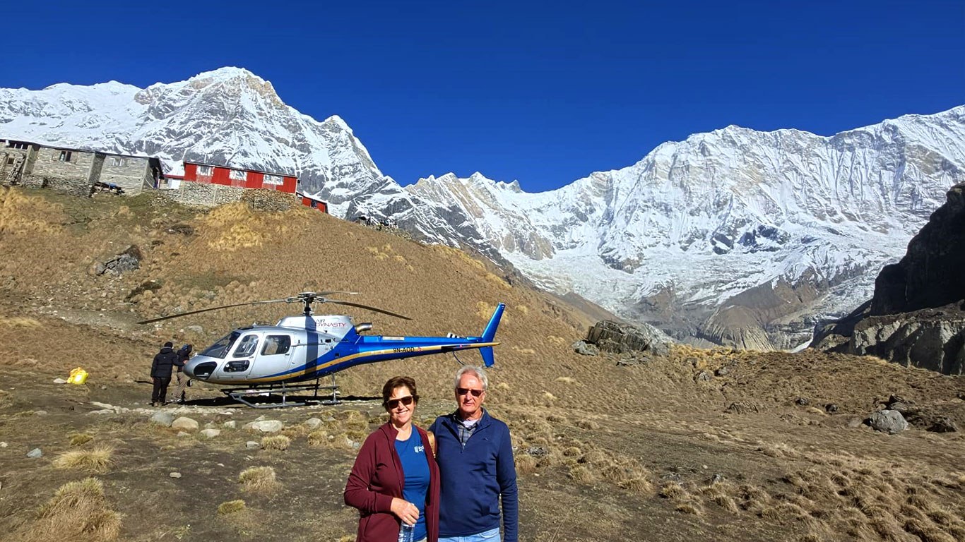 Annapurna Base Camp Trek with Helicopter Return