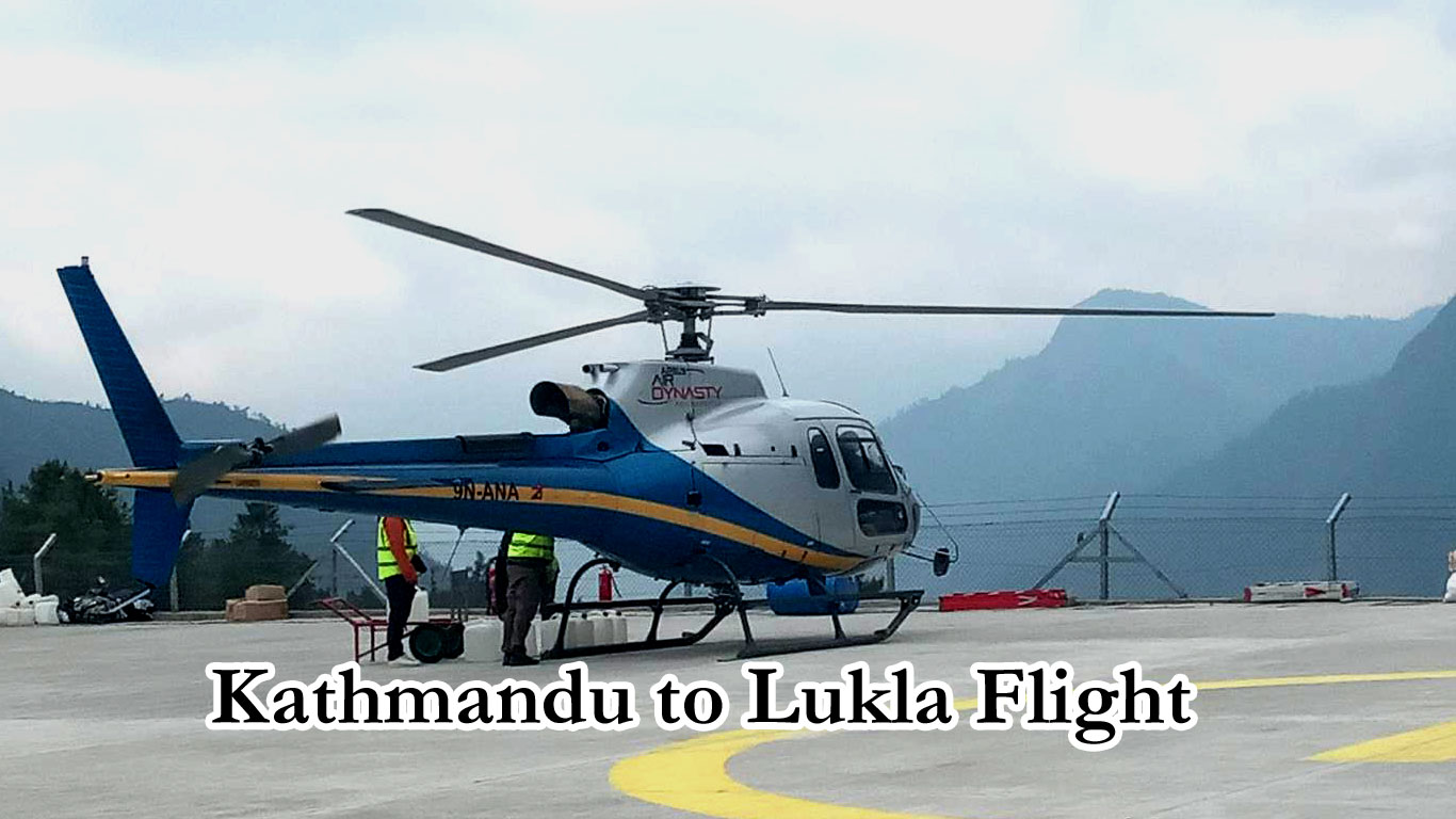 Kathmandu to Lukla Helicopter Flight